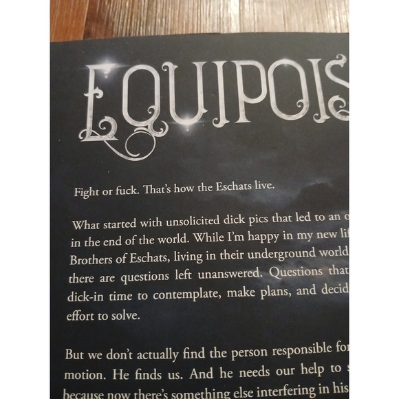 Equipoise Crea Reitan 9798392705658 Brothers of Eschat Duet Book 2 Spicy Smut - Picture 6 of 6